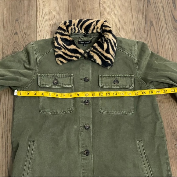 Dear John‎ by Anthropologie Cazimir Utility Jacket Green - Picture 11 of 11